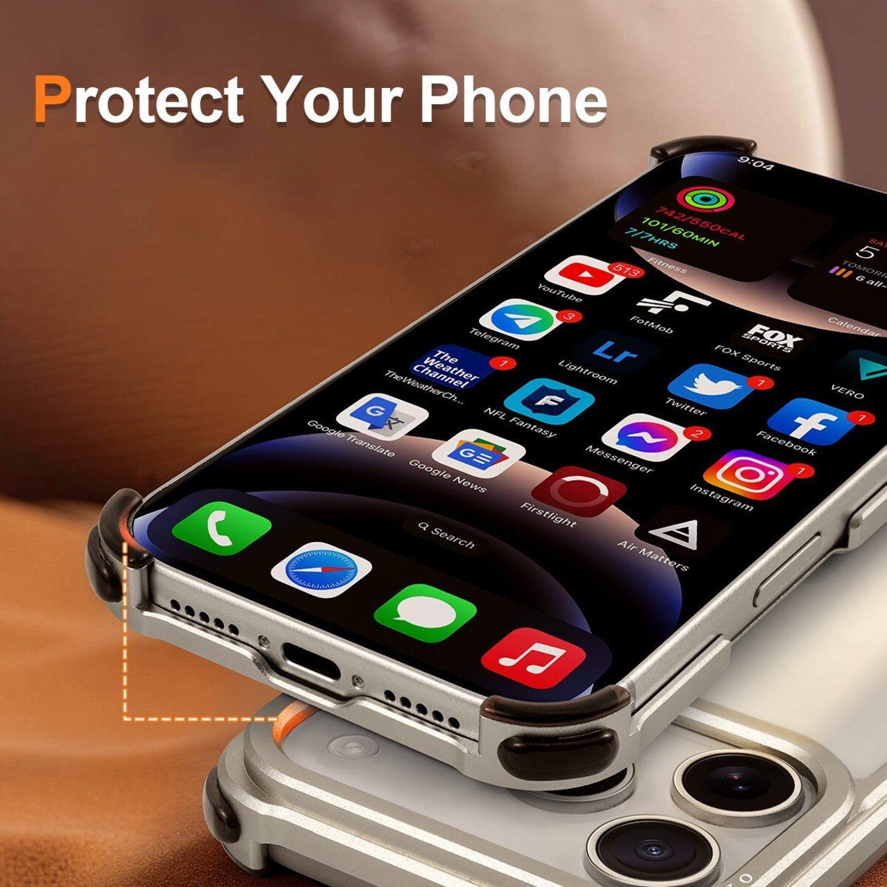 ■iPhone 18 Pro/18 Pro Max■ Aluminum Alloy Minimal Bumper Case / アルミニウム アロイ ミニマル バンパー スマホケース