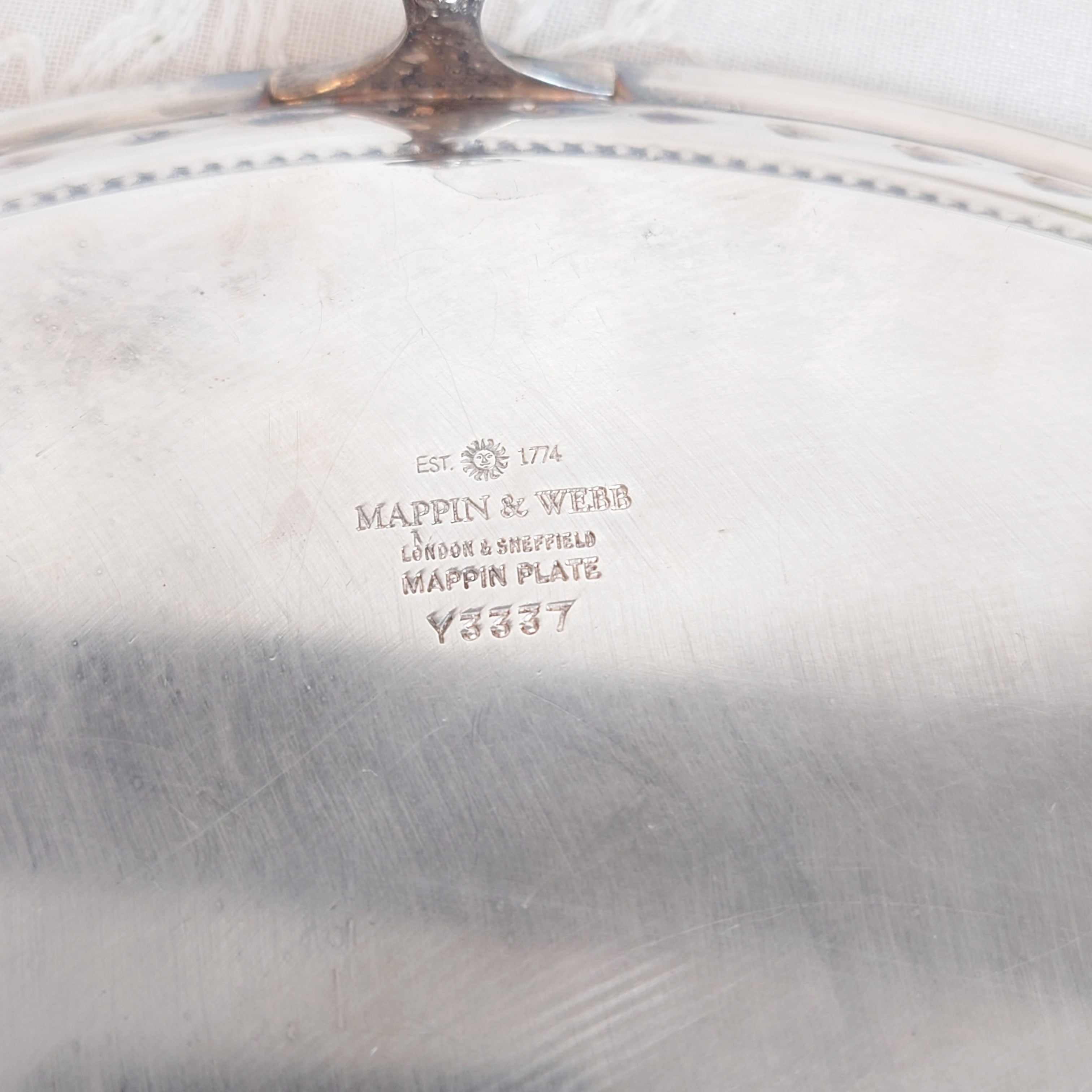 Mappin＆Webb シルバープレート製 イーグルフット シルバートレイ