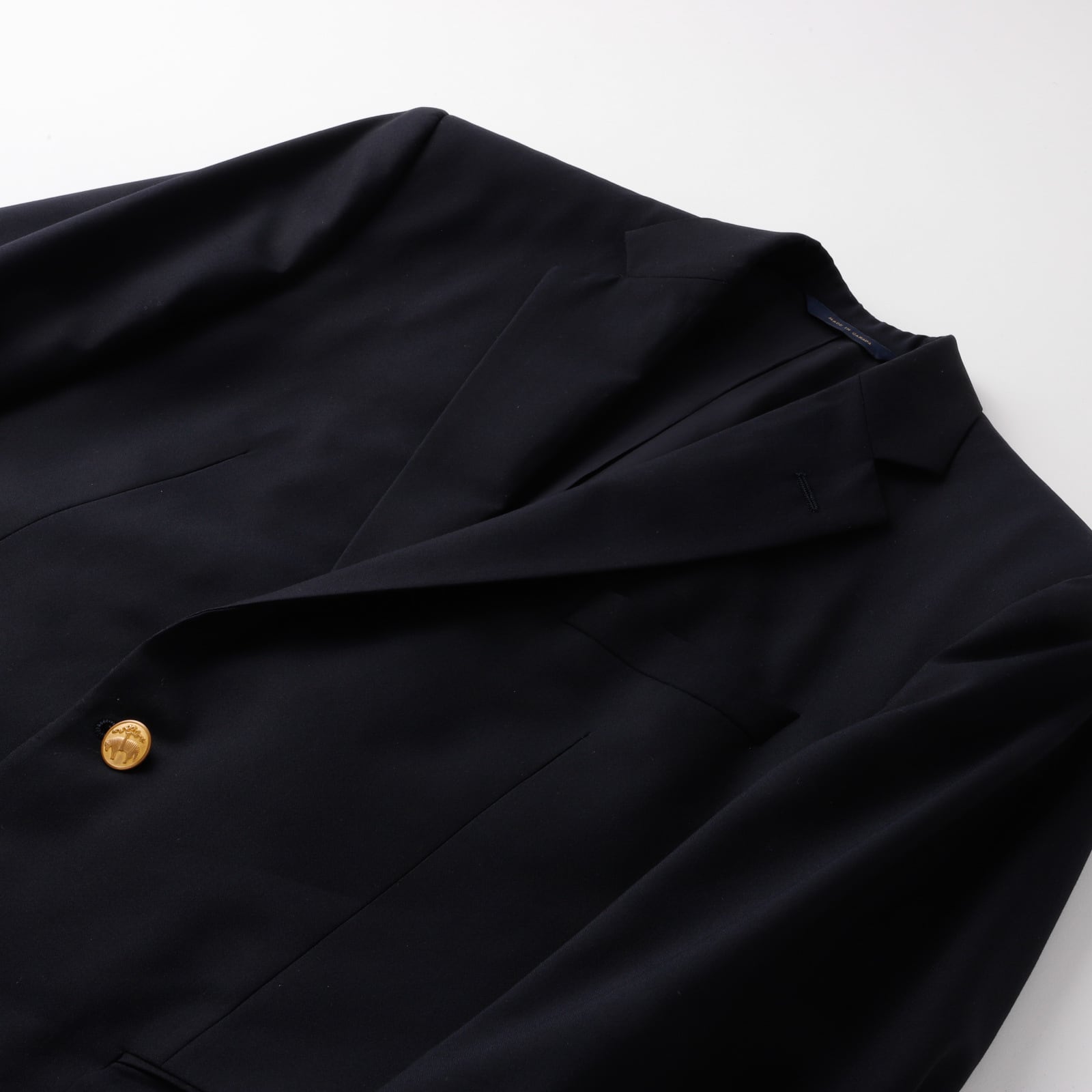極美品】BROOKS BROTHERS Loro Piana Made in Canada wool Navy blazer