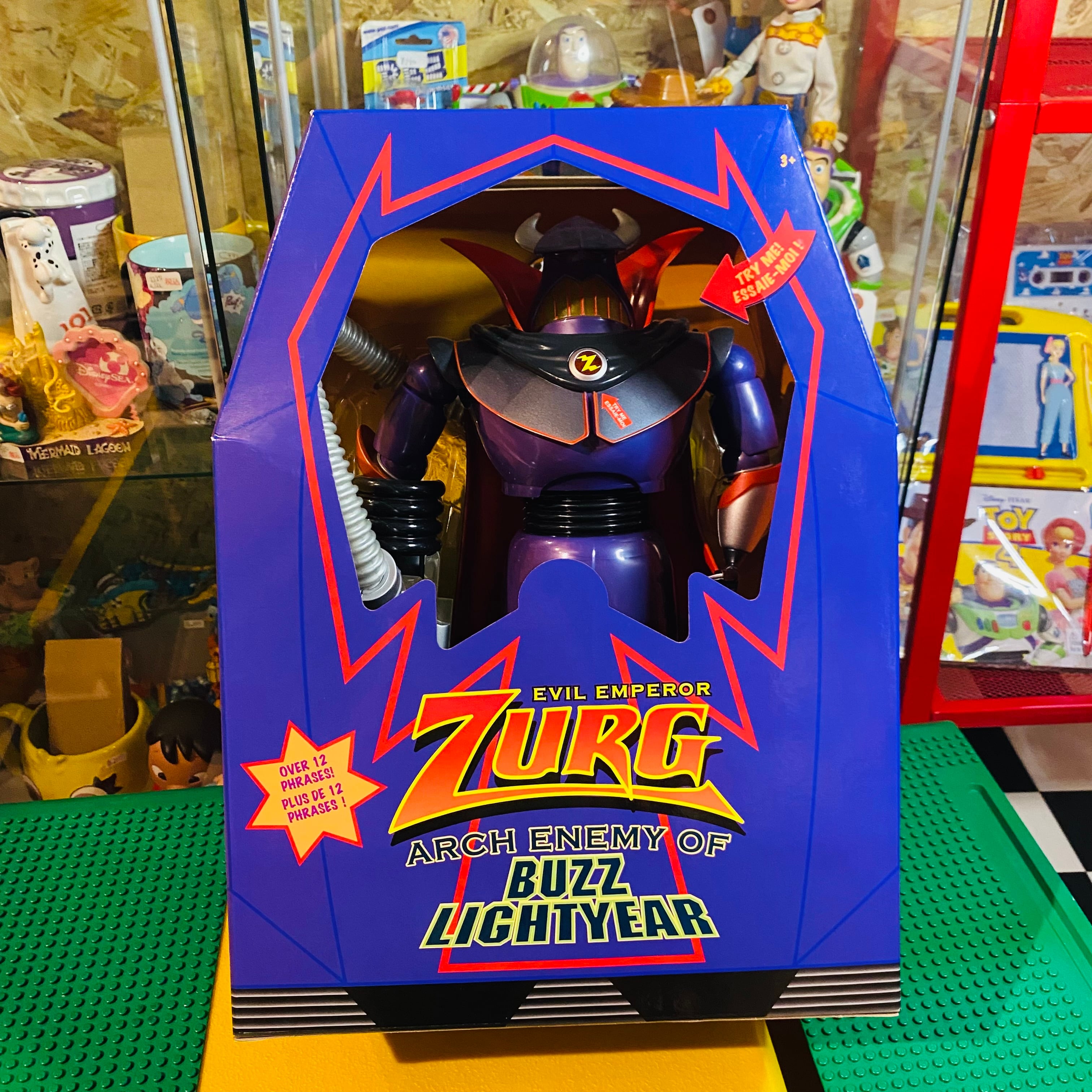 TOY STORY Pixar ピクサー Disney ディズニー トイストーリー ザーグ トーキング アクション フィギュア Zurg  Talking Action Figure 38cm