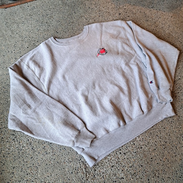 Champion REVERSE WEAVE 刺繍スウェット used [301087]