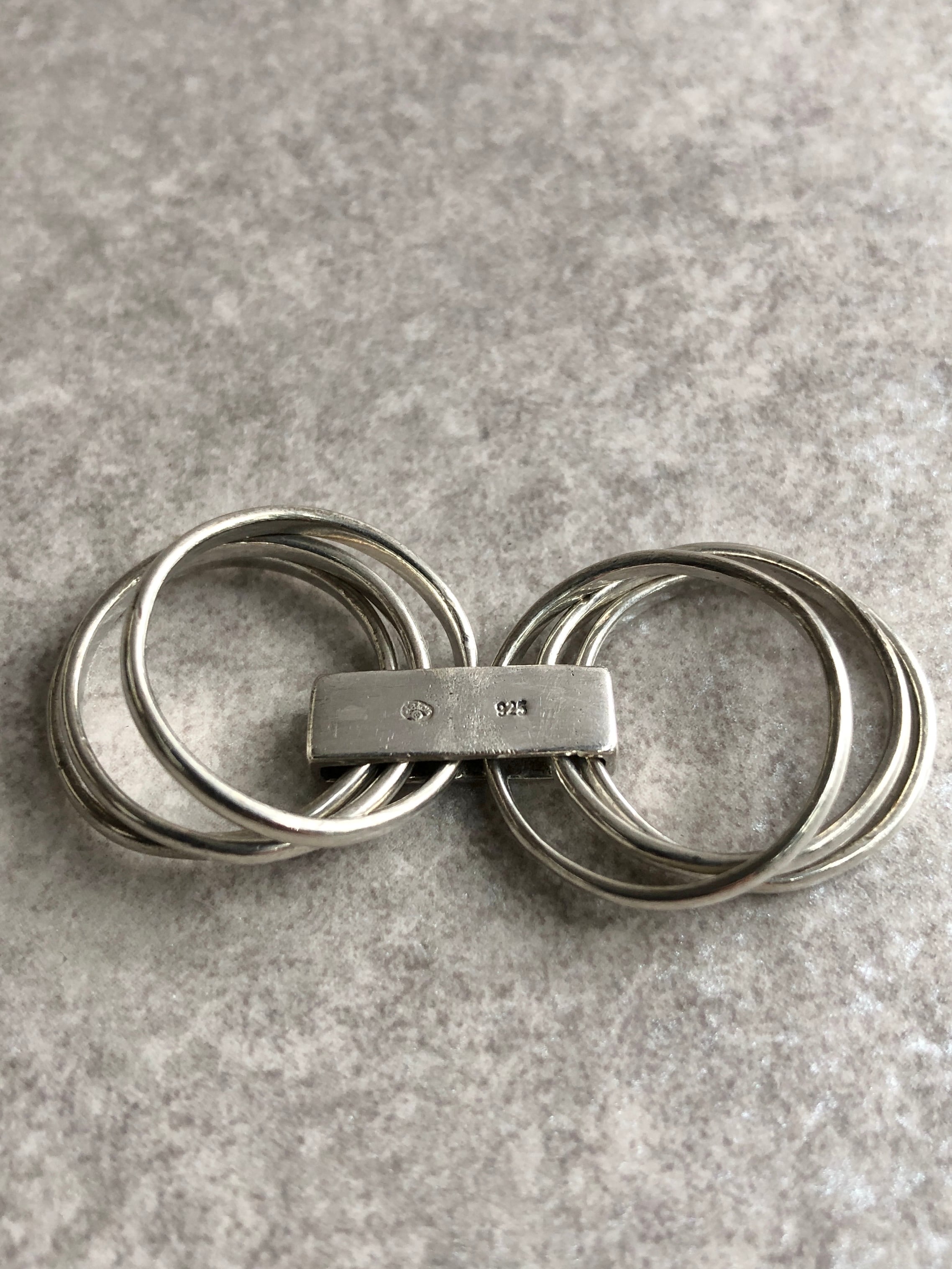 Christian Dior クリスチャン ディオール 指輪 シルバー Diorロゴ 925