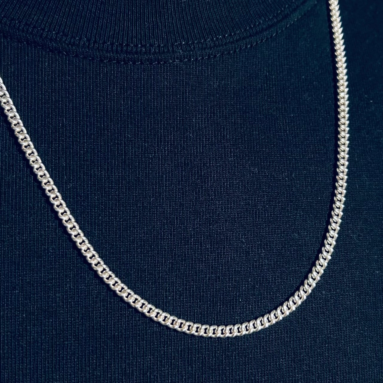 VINTAGE TIFFANY & CO. Watch Chain Necklace Sterling Silver VINTAGE TIFFANY & CO. Watch Chain Necklace Sterling Silver