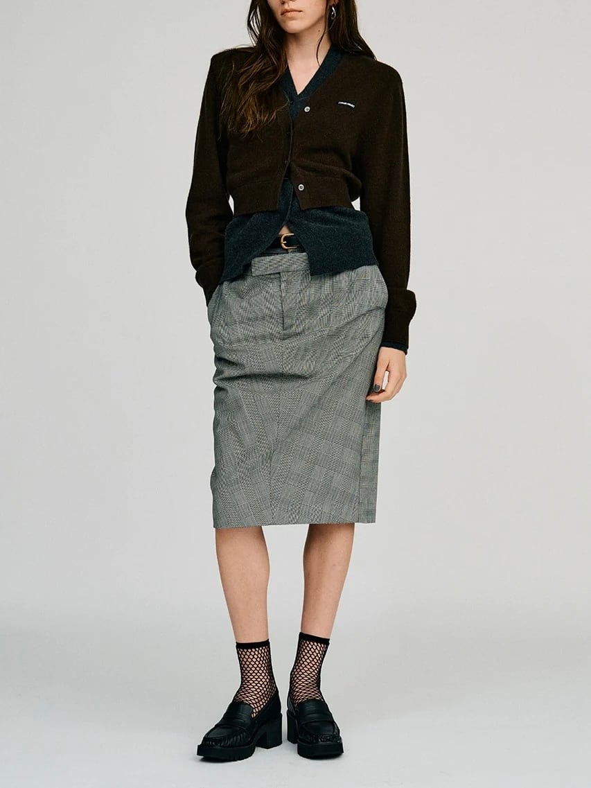スカート PRANK PROJECT Square Pattern Skirt OP Square Pattern