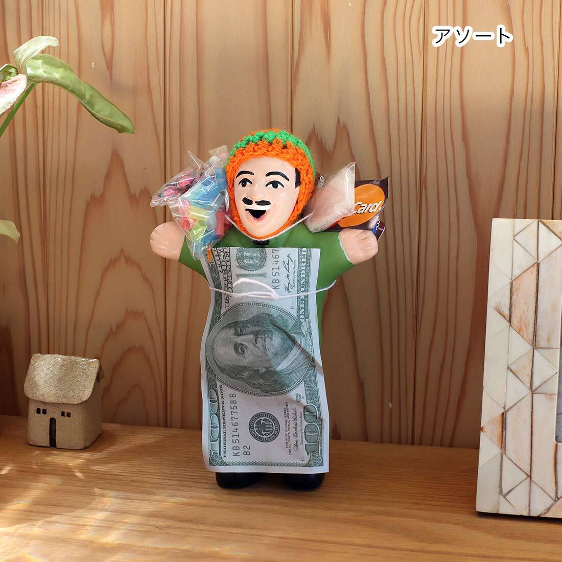 エケコ人形 本物 ペルー産 大 ラッキーアイテム 恋愛 幸運 金運