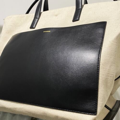 JIL SANDER ジルサンダー WANDER SQUARE MD ミディアム トートバッグ 