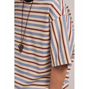 Multi stripe oversized tee 1029