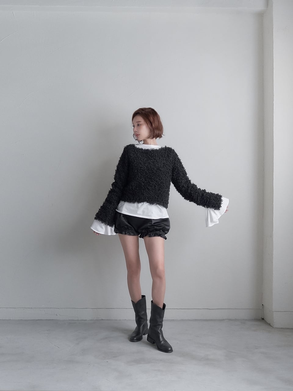 【新商品!!】Curly Fartop Long カールファートップス ロング☆決済から1週間前後に順次発送いたします!!