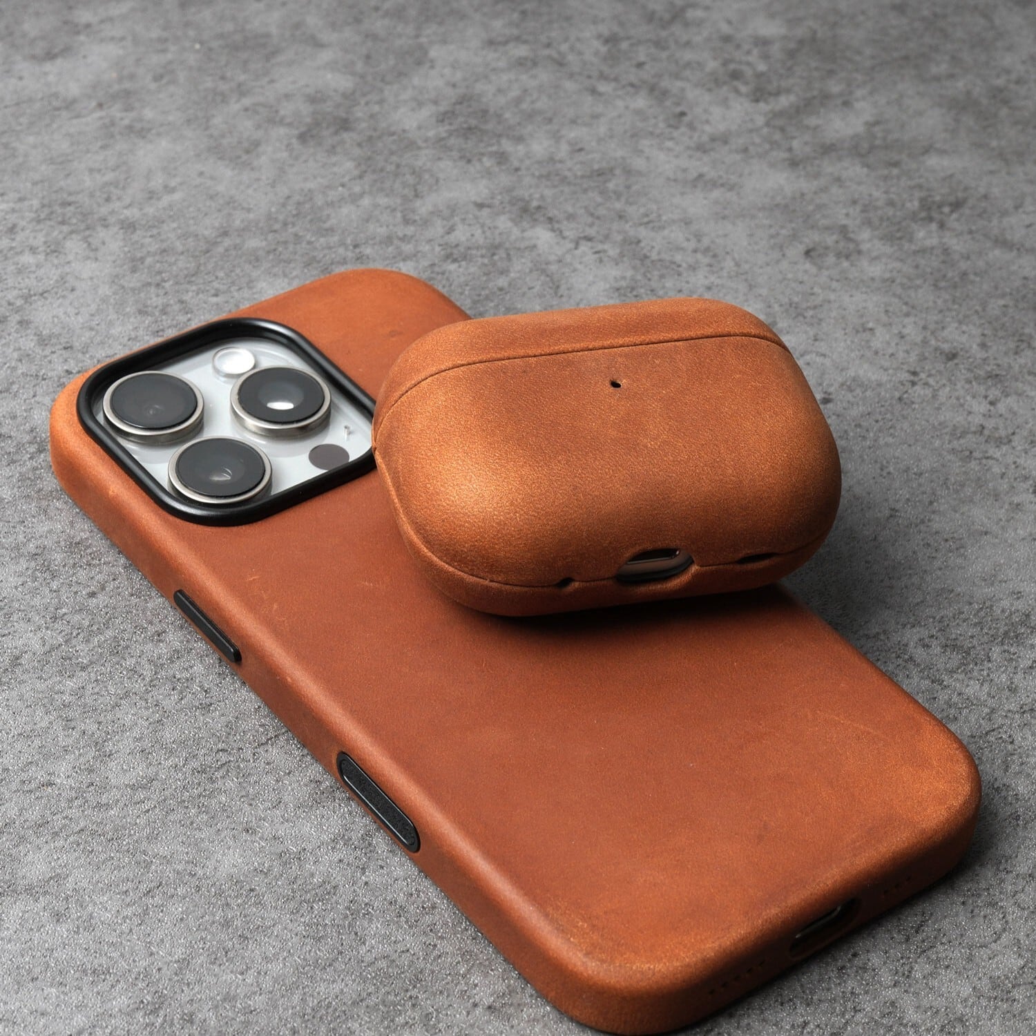 Crazy Horse Genuine Leather Case for AirPods / エアーポッズ