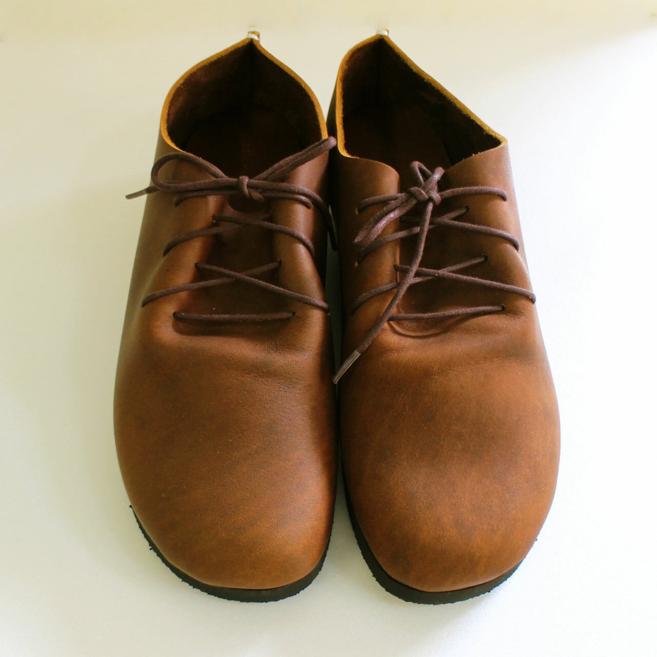 KOJIMA SHOE MAKERS/KEATON/オイルレザーシューズ/28cm/ブラウン