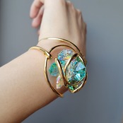 FLOWER *mint*33 -bracciali-