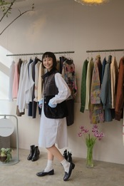 SONIA RYKIEL ブラックファーベスト