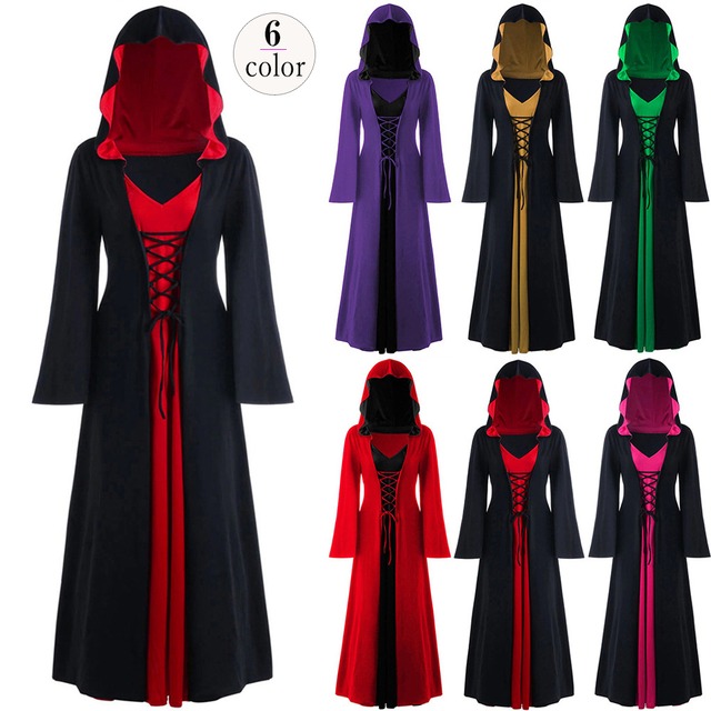 【日本倉庫即納】 ハロウィン halloween コスプレ衣装 ロング マント フード付 死神