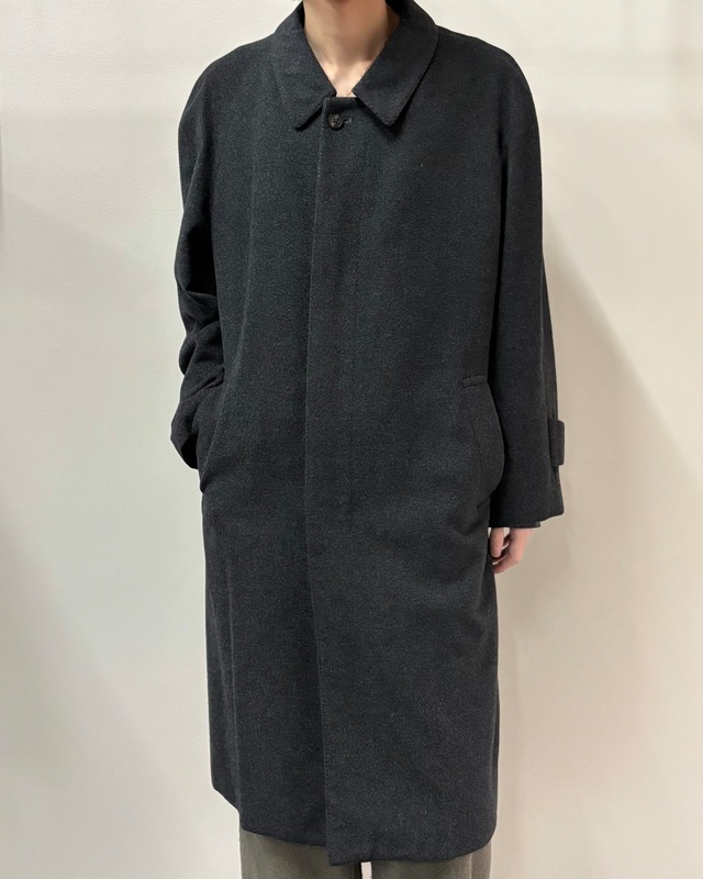 【90s Christian Dior monsieur】fly front cashmere long coat