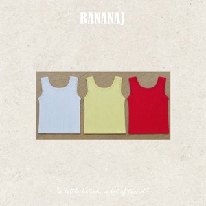 «予約»«ジュニアサイズあり»«Banana J» キャンディートップス 3colors