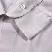 Maker's Shirt 鎌倉 メーカーズシャツ スリムフィット ワイドカラー 長袖 ワイシャツ ドレスシャツ 16-331/2 /ライトグレー系 メンズ
