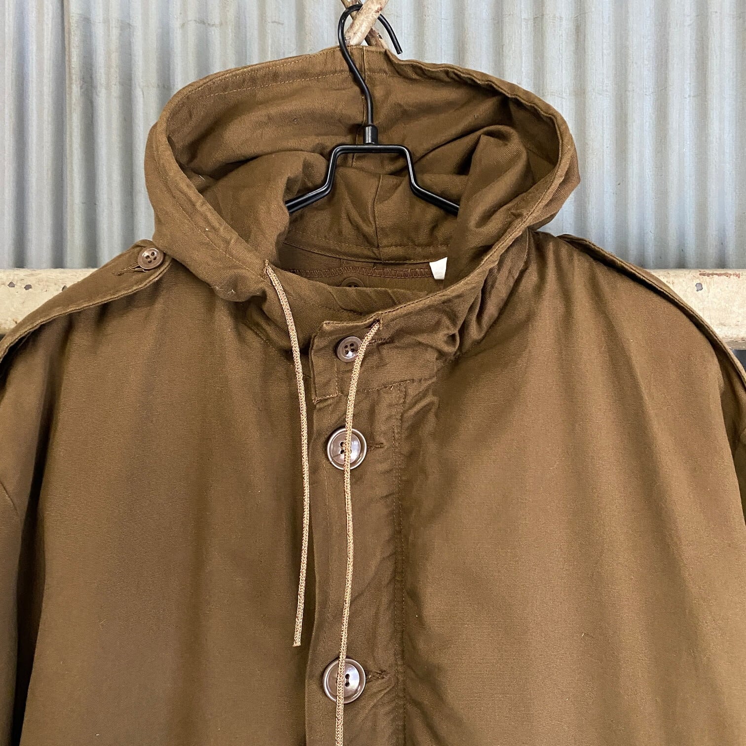 85年納品 南アフリカ防衛軍 WARM COAT ミリタリー モッズコート