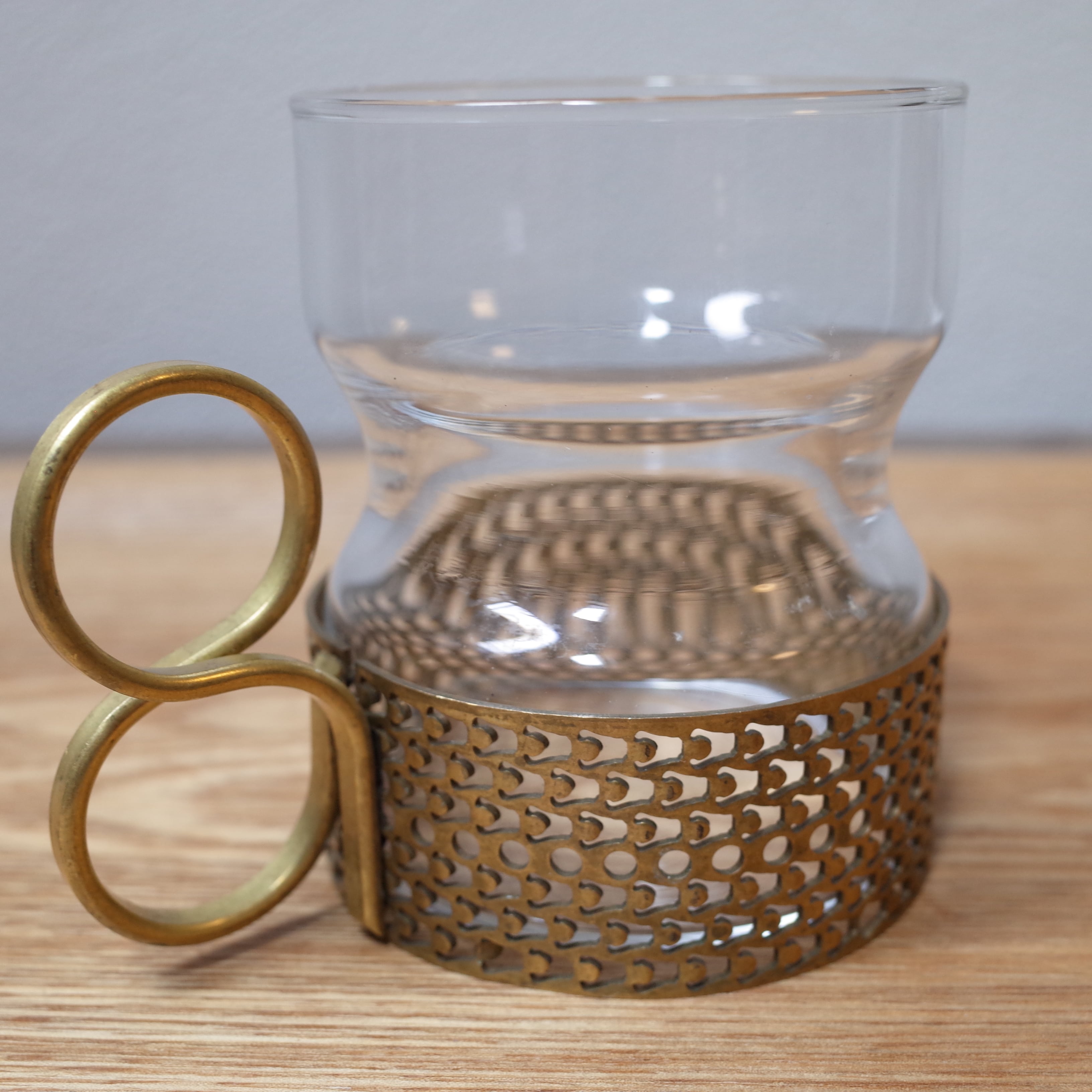 iittala/イッタラ Tsaikka/ツァイッカ グラスセット クリア×ゴールド