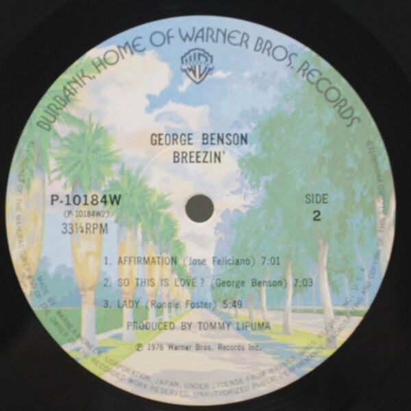 George Benson  / Breezin' [P-10184W] - 画像4