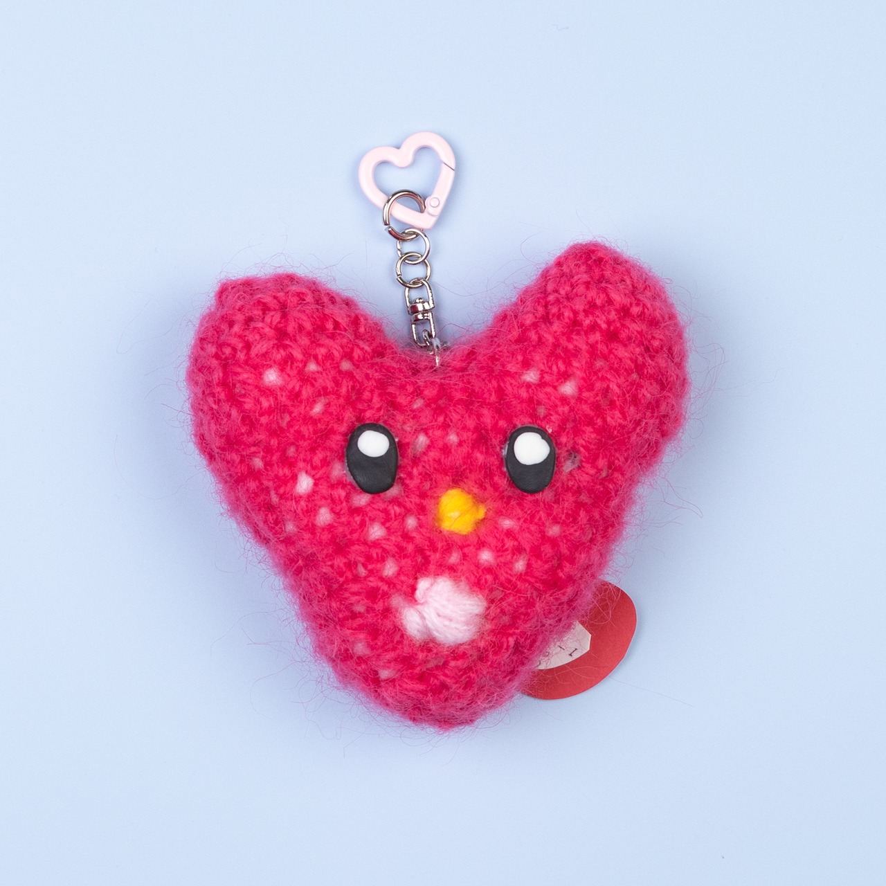 < 未来商店 > あみハートキーホルダー