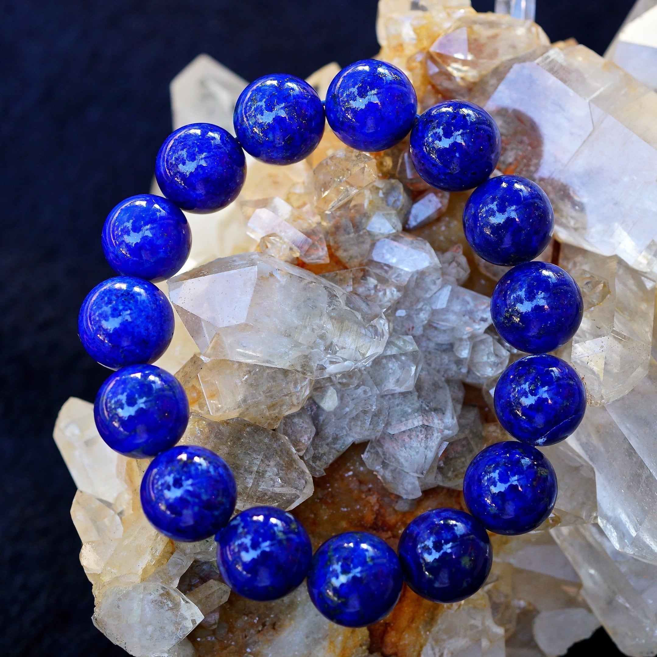 アクアマリン ブレスレット 14mm | Vegetto（天然石＆パワーストーン