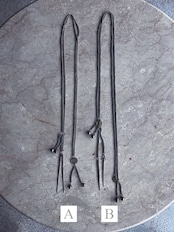 Dao tribe／Vintage brass chains necklace