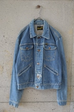 Distressed Compact Denim Jacket