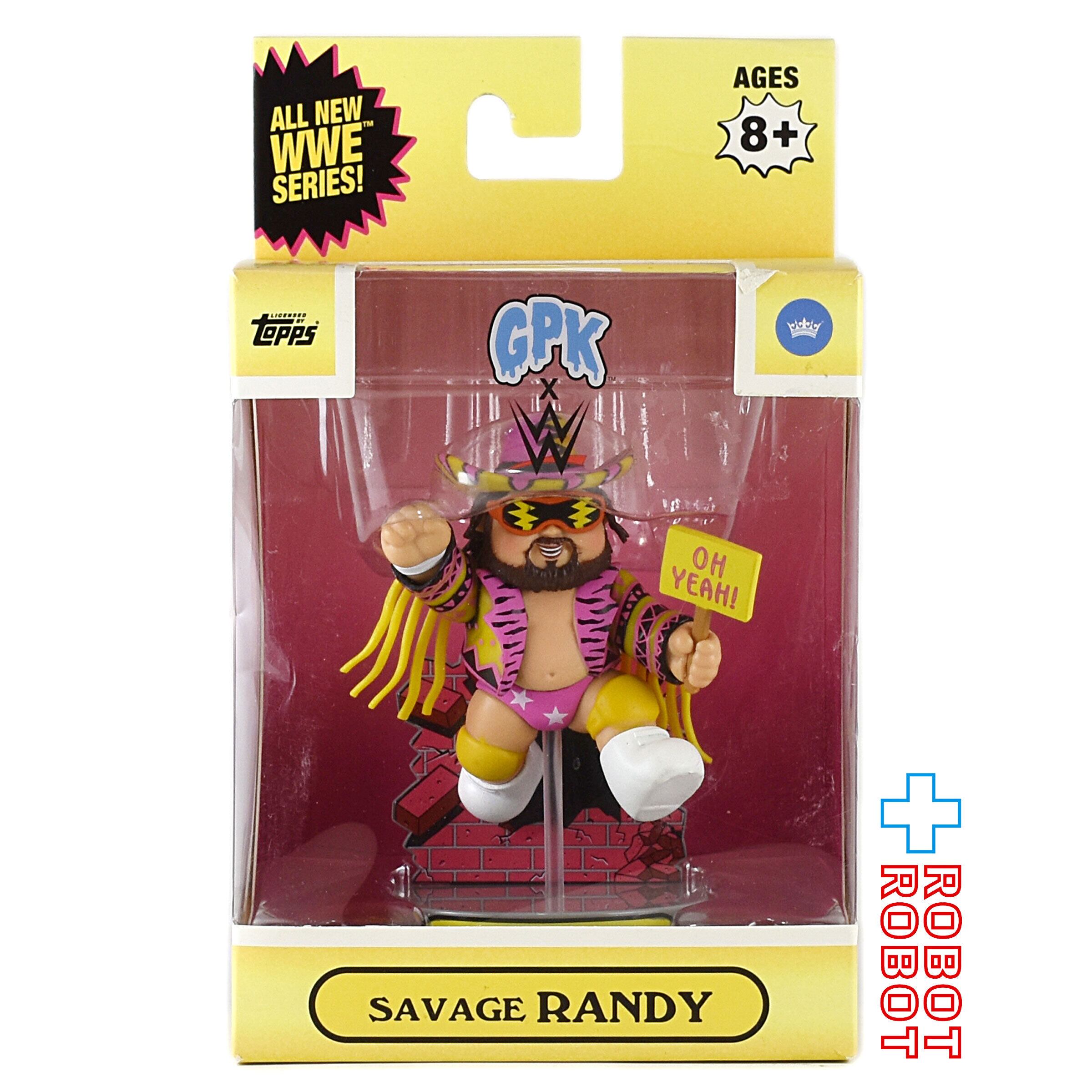 GPK×WWE ガーベッジペイルキッズ サベージ・ランディ ビニール