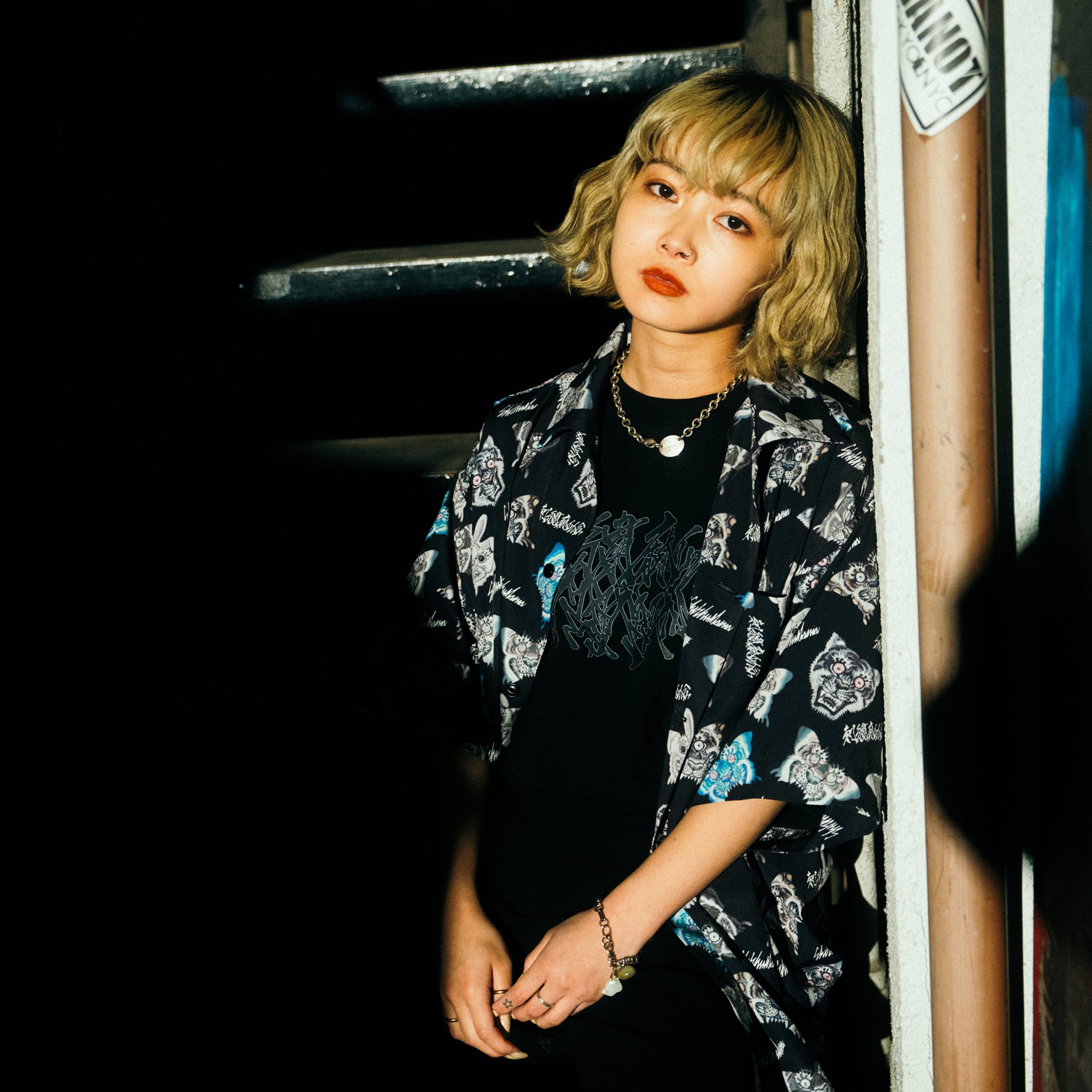蛾虎開襟半袖シャツ | SHISHUMANIA ONLINE STORE