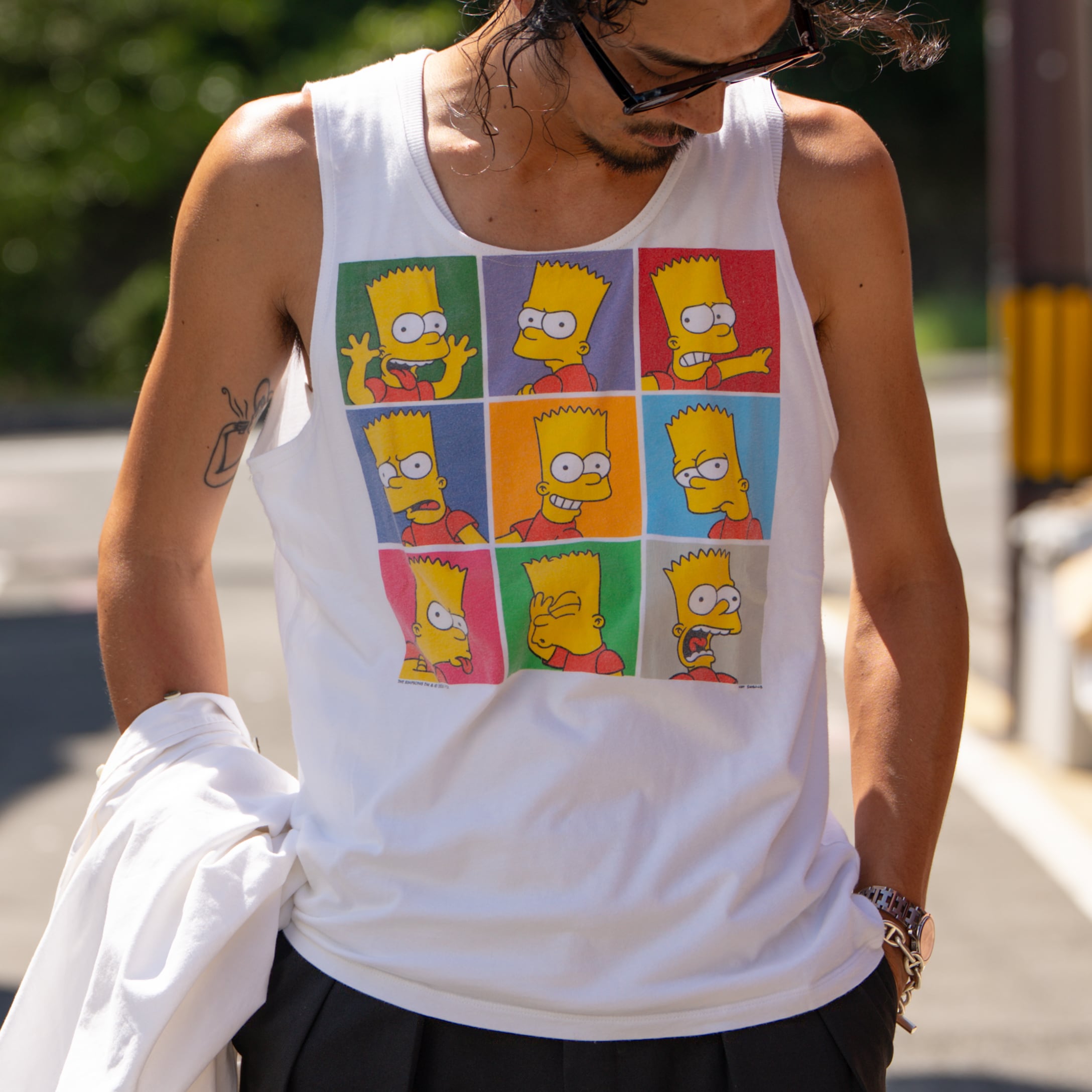 L.G.B. タンクトップ リメイク リメイクタンクトップ The Simpsons】L | GVM VINTAGE online shop
