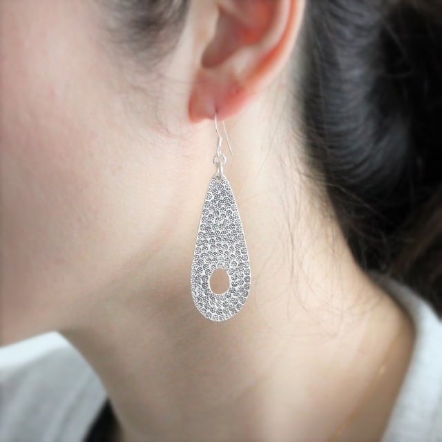 カレンシルバー ピアス ハンドメイド 海外仕入れ カレンシルバーピアス