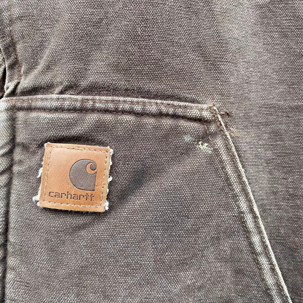 Carhartt カーハート ダック地 ハイネック ワークベスト ボアライナー