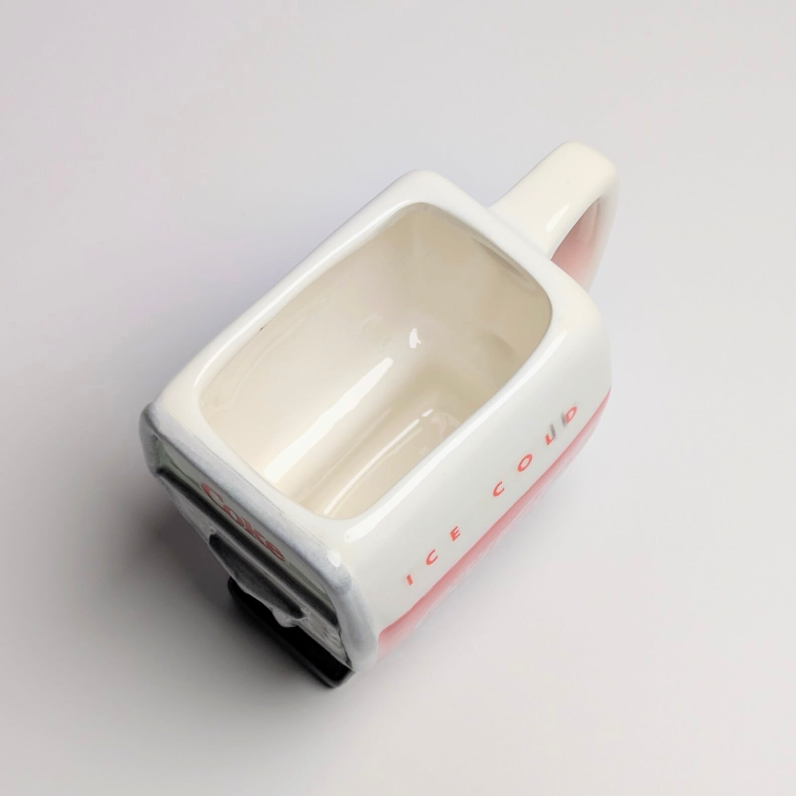 ☆ VINTAGE 1998 ☆【 Coca-Cola / Coke( コカコーラ )】 陶器製ドリンクサーバー型小物入れ 〚アメリカン雑貨 アメトイ〛