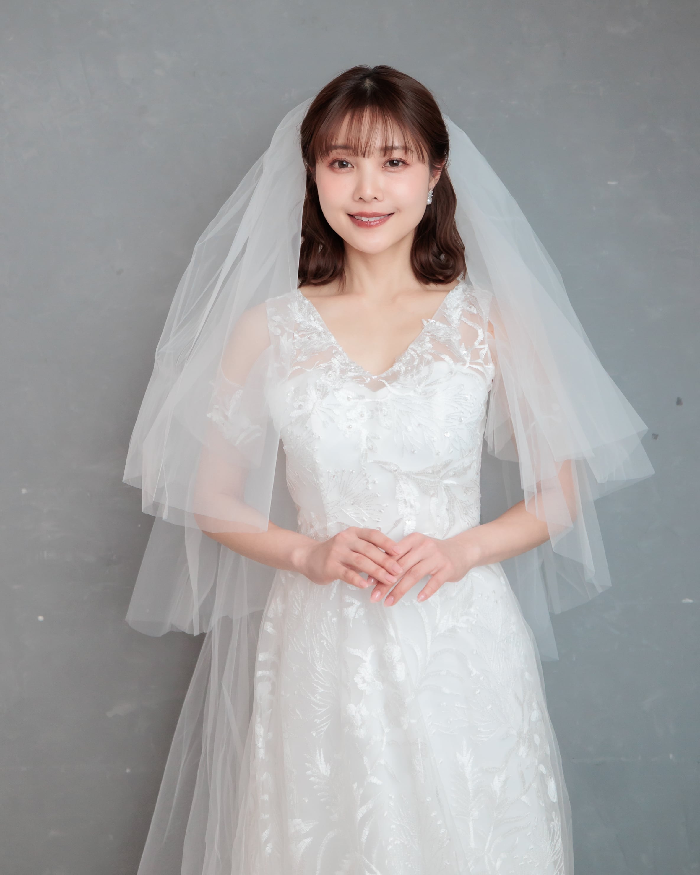 【美品】ブライダルミュー　ロングベール ベール ウエディング 通販 ロングベール ウェディングベール 結婚式