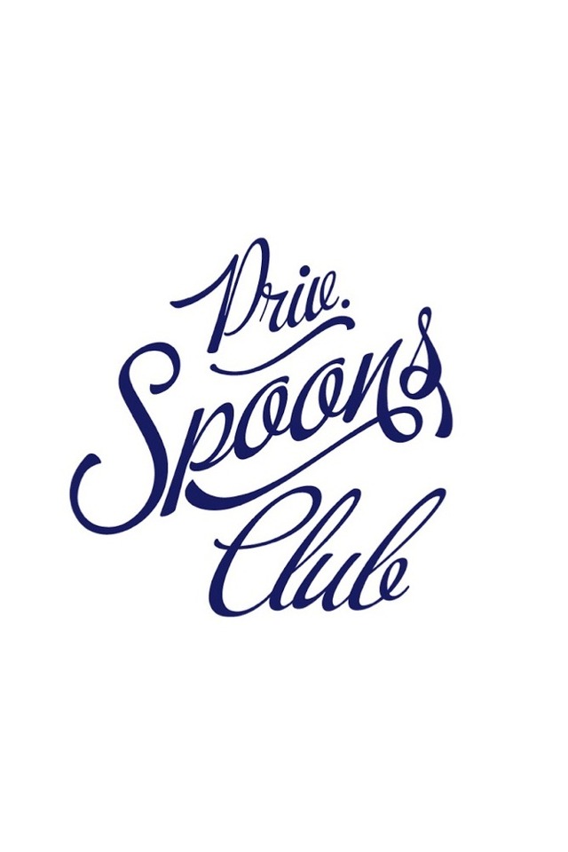 【Priv. Spoons Club(プライベート・スプーンズ・クラブ)】 ３サイズポーチセット/ホワイト