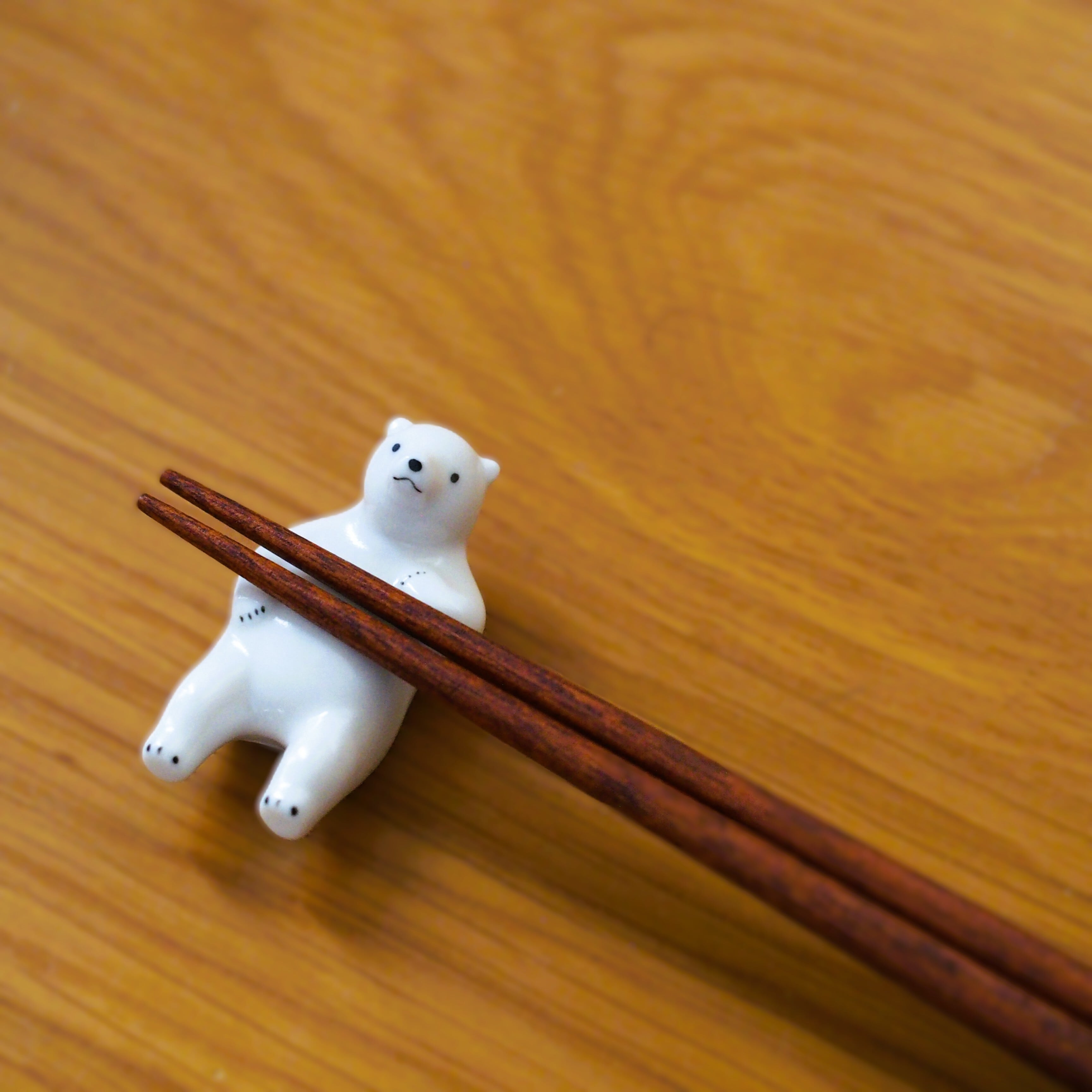 シロクマ箸置き（小） | 楽土 Online shop