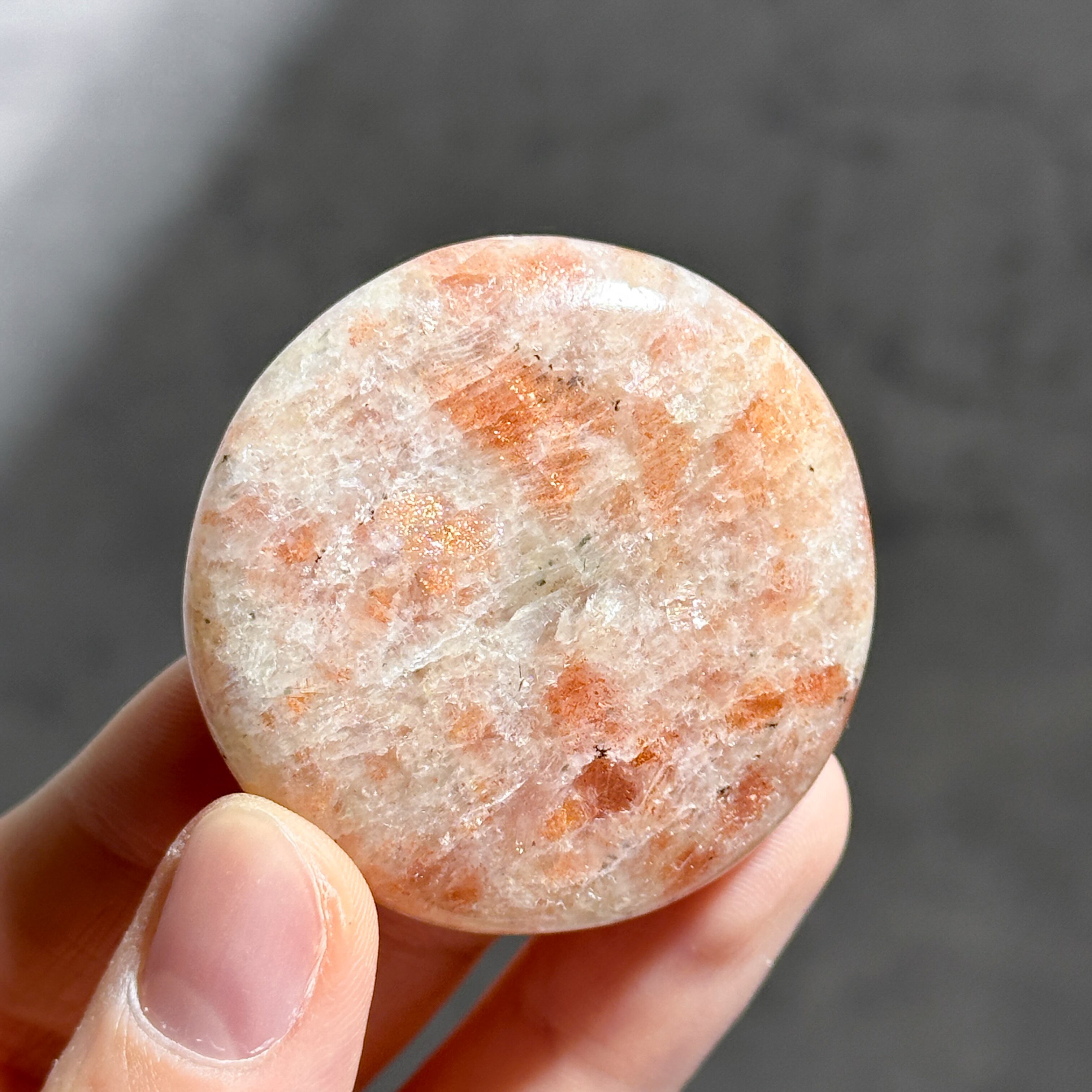 サンストーン パーム 33◇Sun Stone◇ 天然石・鉱物・パワーストーン