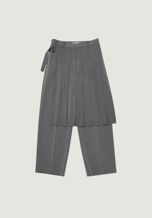 [GROVE] HONOR WRAP SKIRT PANTS 正規品 韓国ブランド 韓国ファッション 韓国代行 日本 店舗  ブランド グローブ grvr 通販