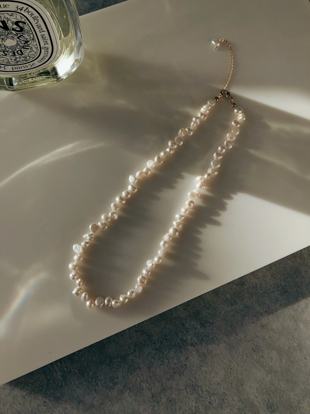 84.Baroque Pearl Necklace