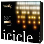 コストコ再販商品 Twinkly(トゥインクリー) アイシクル 190LED スマートデコレーションライト AWW LED