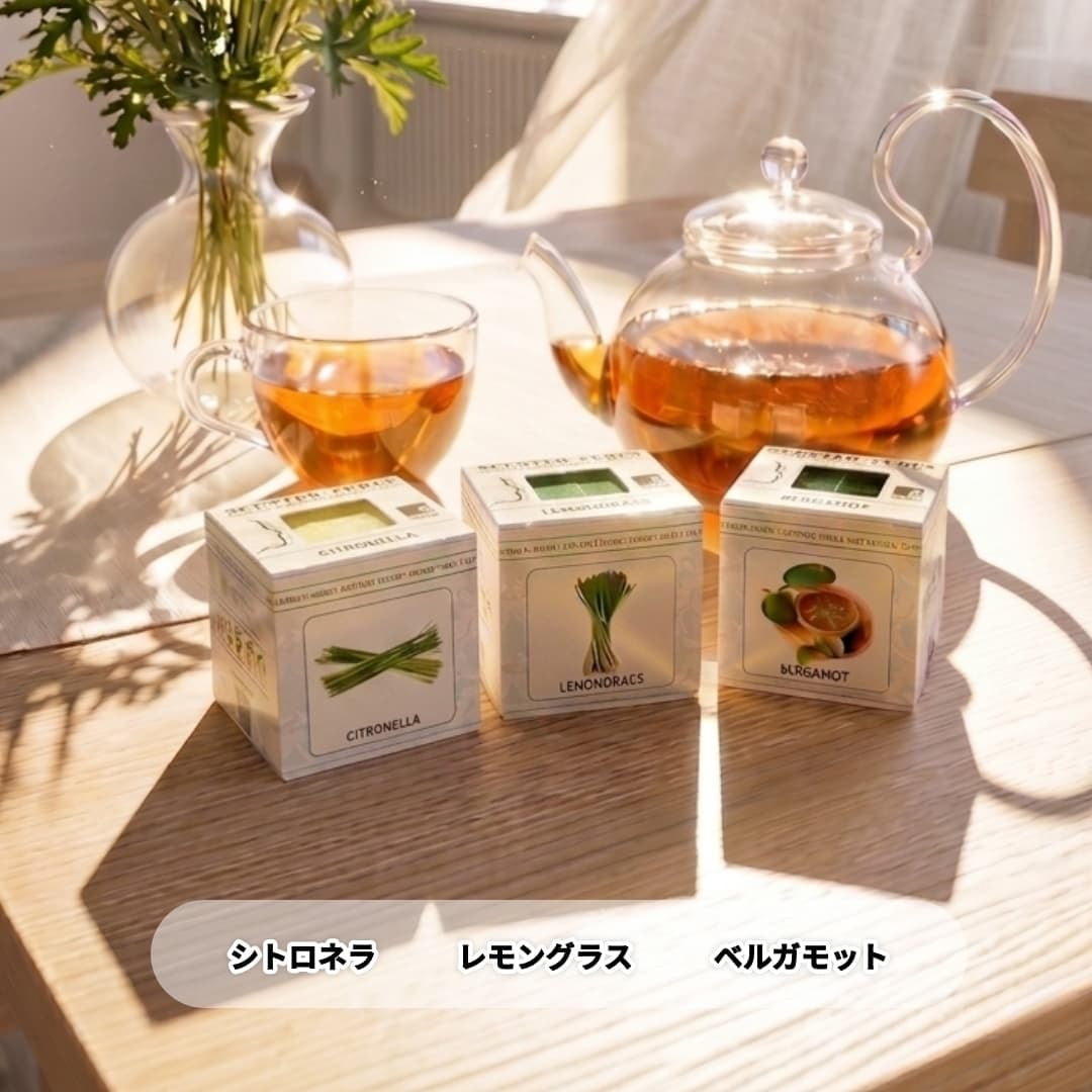 【北欧アロマ 夏の清涼セット】 シトロネラ レモングラス ベルガモット