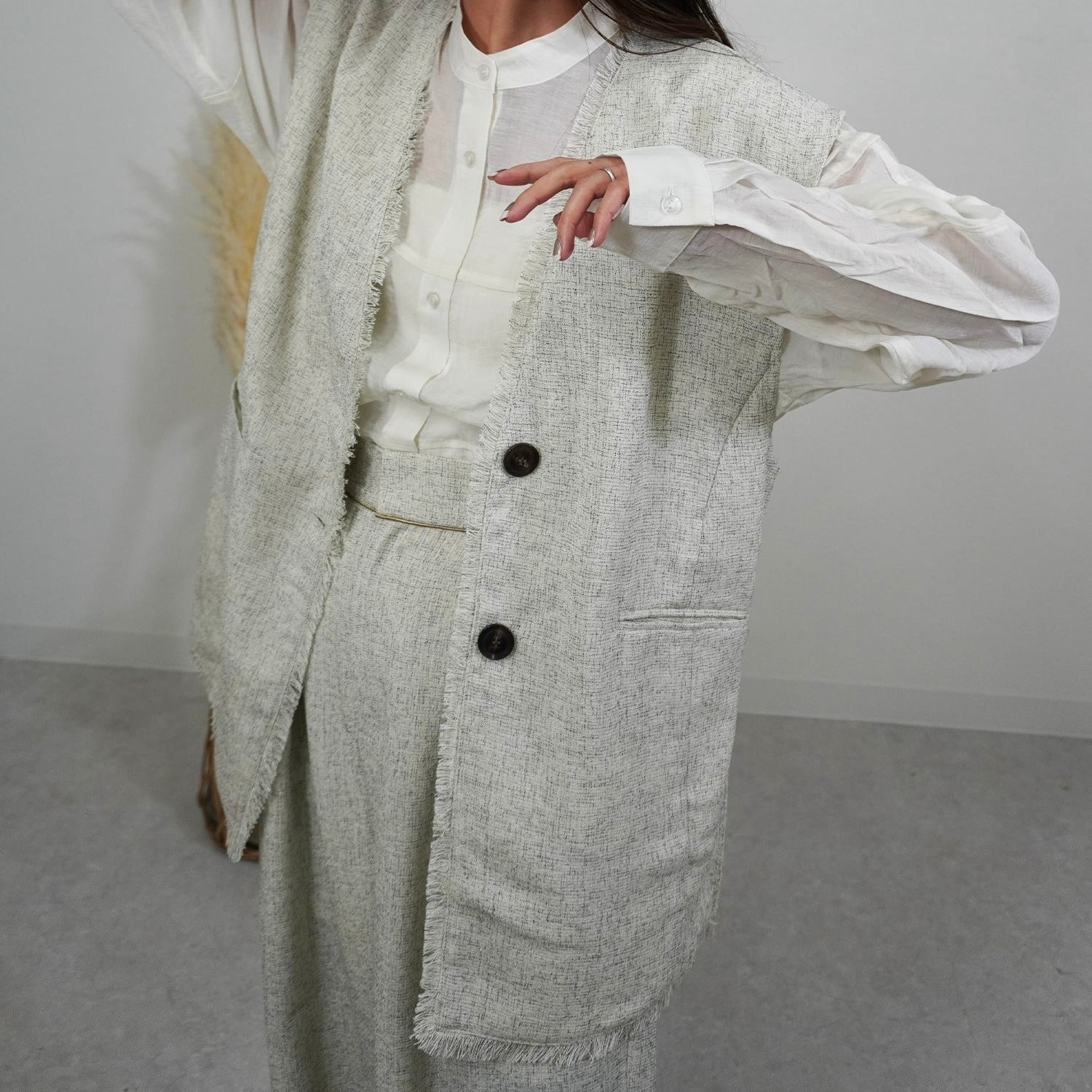 サマーツイードジレ 5153783 (0320) | gossara(ゴサラ)