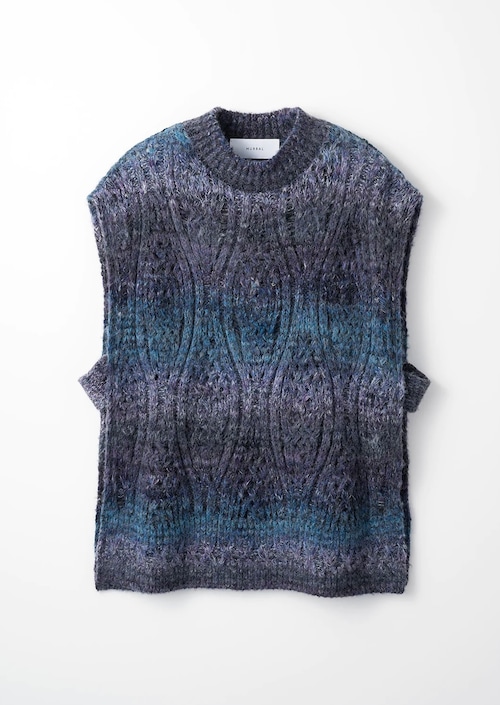 MURRAL  hazy knit vest