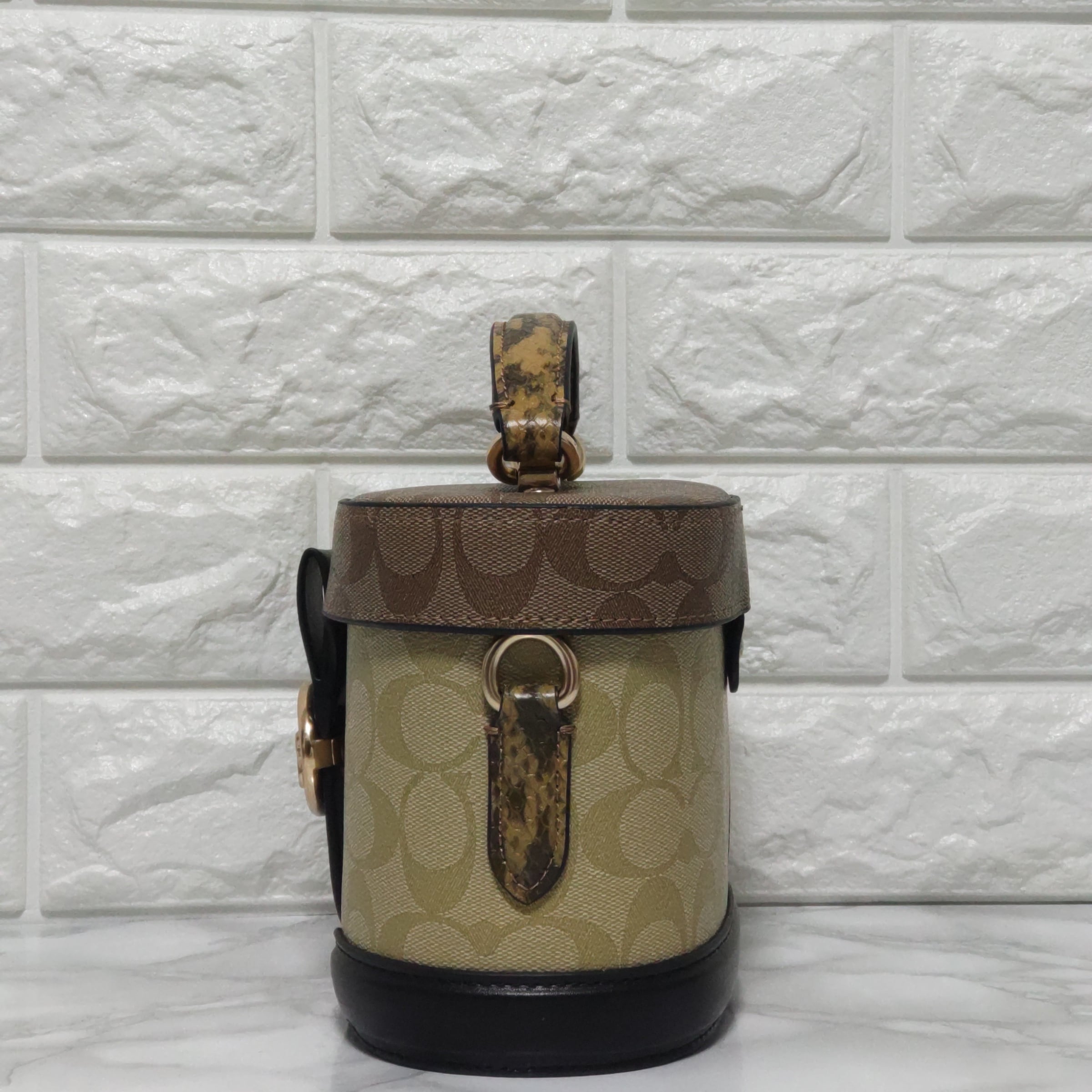 COACH コーチ ジョージージェムクロスボディブロックドシグネチャー  
