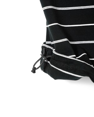 HEMCODE  OG MULTI BORDER T-SHIRT (BLACK)