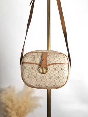 Christian Dior クリスチャン ディオール ハニカム柄 ショルダーバッグ 