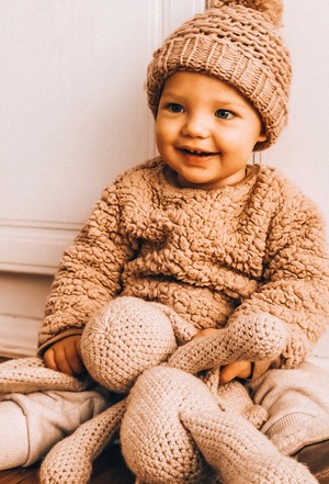 baby bear sweater (brown)