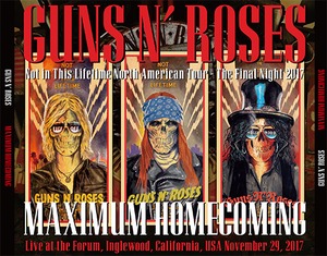 NEW GUNS N' ROSES MAXIMUM HOMECOMING  3CDR 　Free Shipping