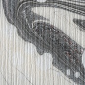 「墨色〜マーブルドット〜」セオアルファ楊柳　〜浴衣・夏着物・単衣