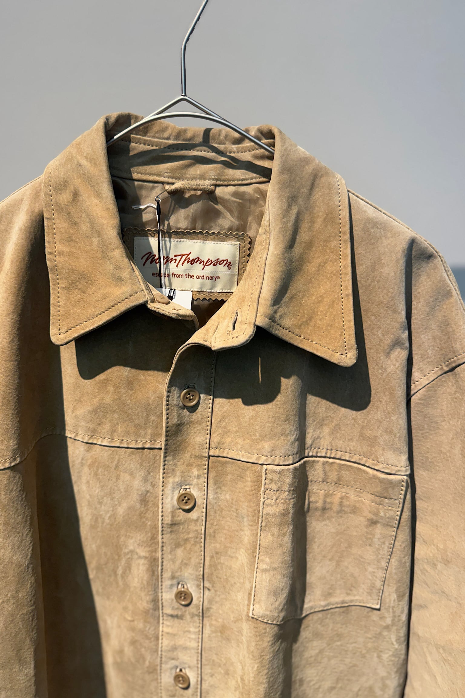 Norm Thompson スエードレザーシャツジャケット | DROOMTUIN_VINTAGE